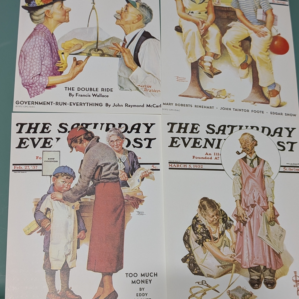 Vintage Saturday Evening Post Cover Prints